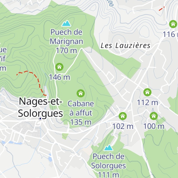 Map of Nouvelle capitelle