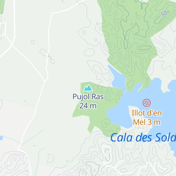 Map of Pujol Ras