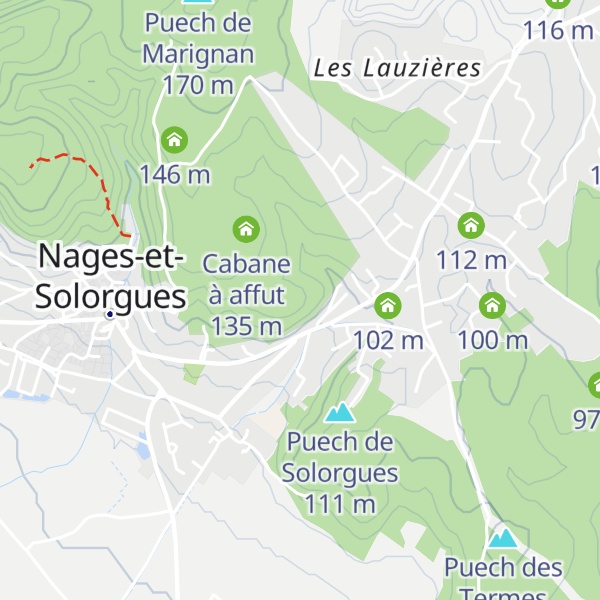 Map of Mini capitelles