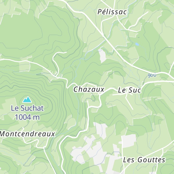 Map of Gîte L'Ombelle
