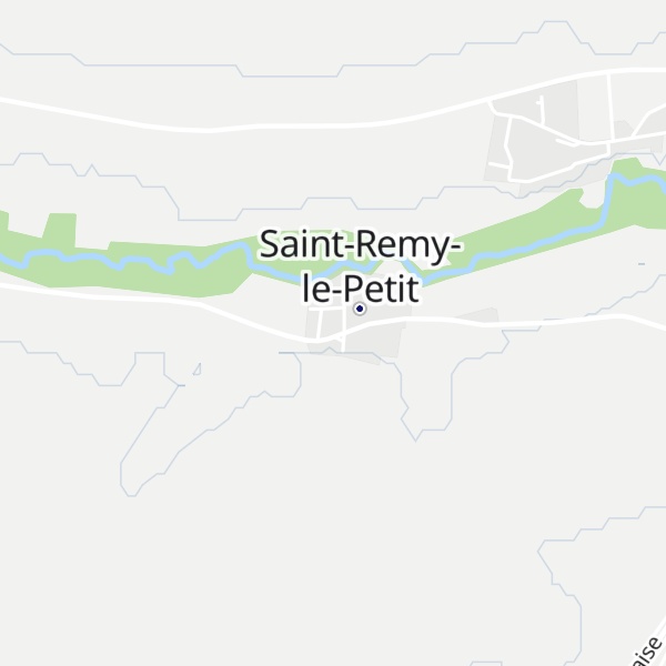 Map of Gîte de Saint Rémy