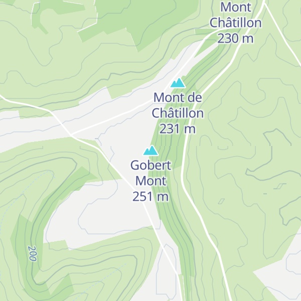 Map of Gobert Mont