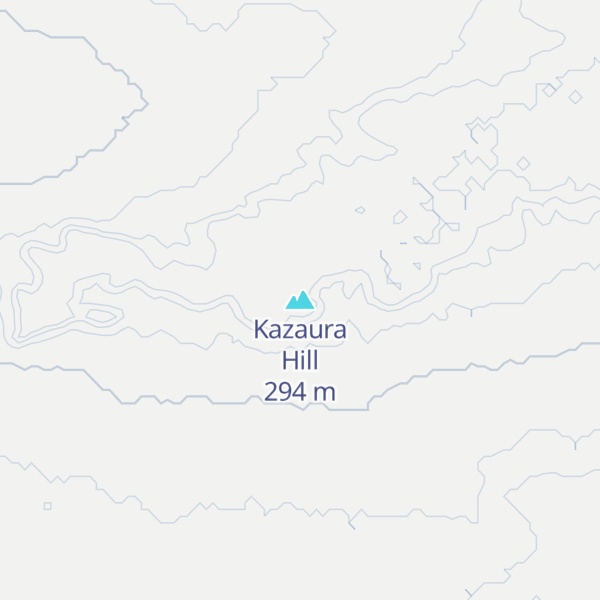 Map of Kazaura Hill
