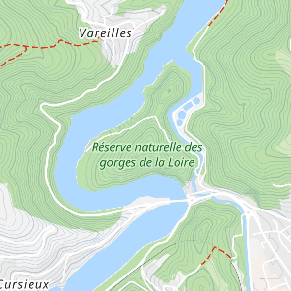 Map of Les Échandes