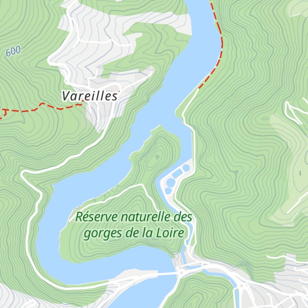 Map of La Molière