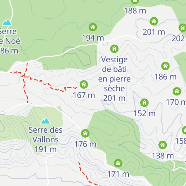 Map of Gazagne