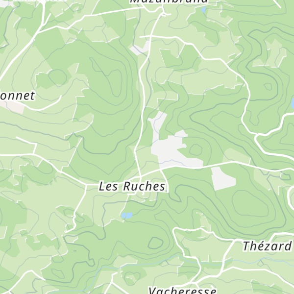 Map of Gîte Les 4 Saisons