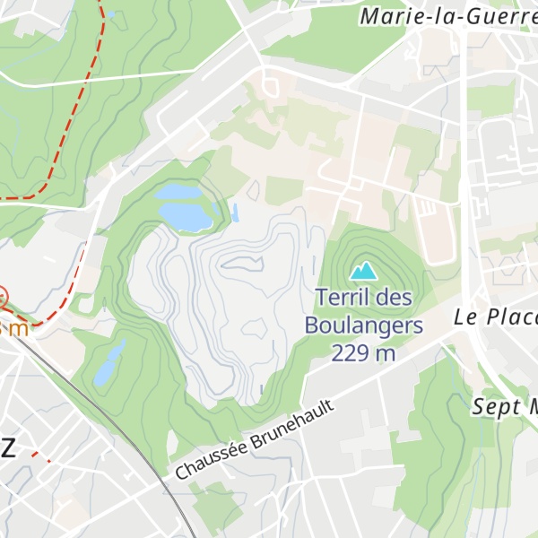 Map of Terril Sainte-Henriette
