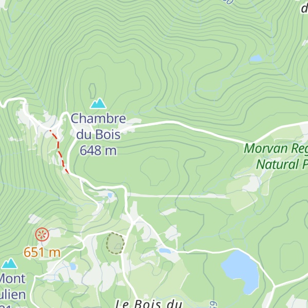 Map of Le Chêne Peraudin
