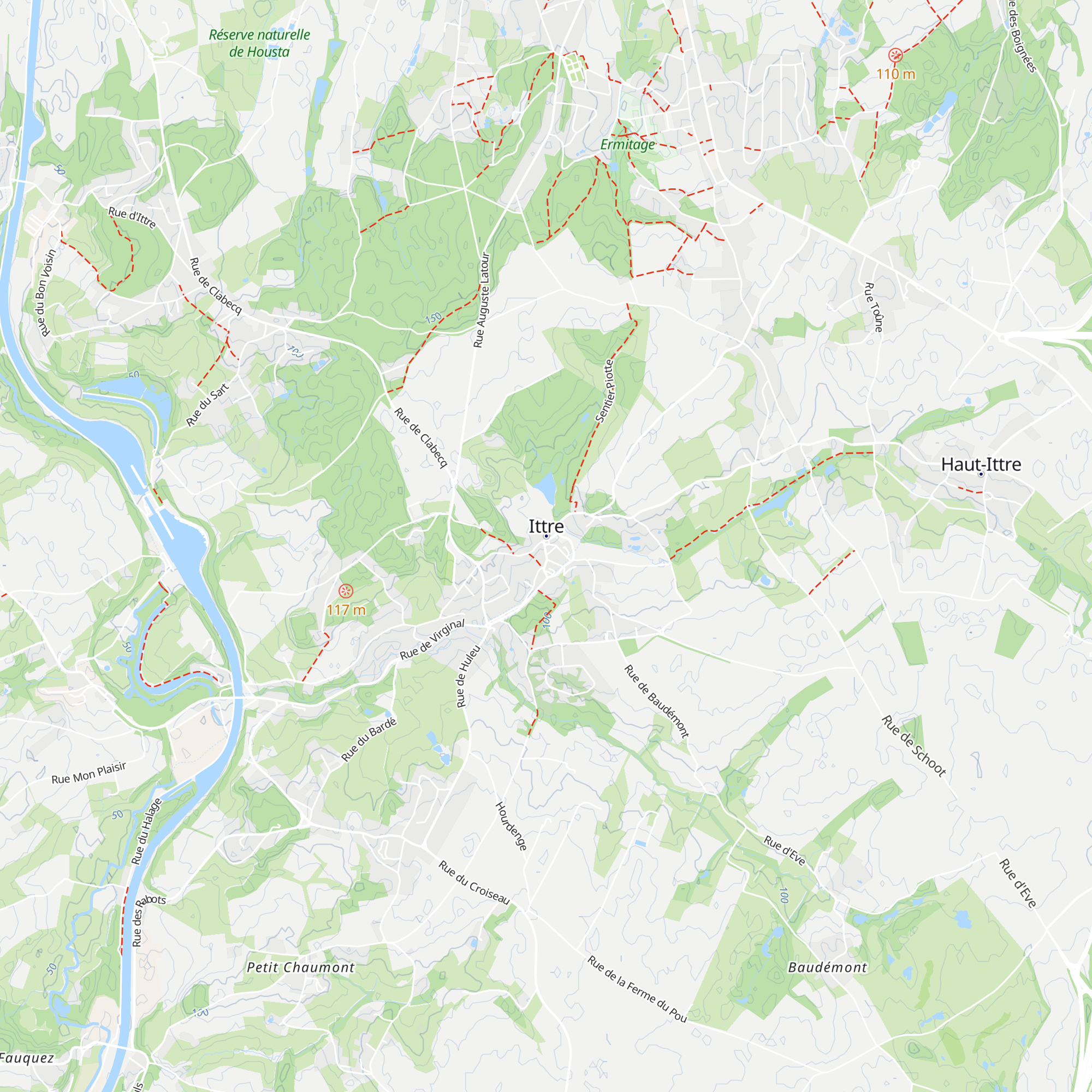 Syndicat d'Initiative et du Tourisme d'Ittre map