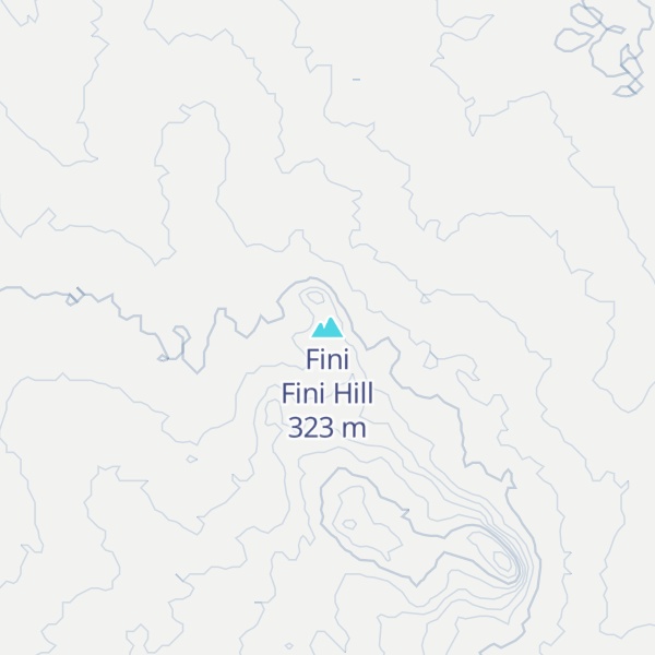 Map of Fini Fini Hill