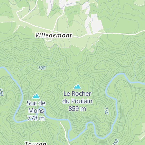 Map of Cabane des Chasseurs