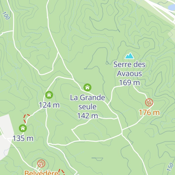 Map of La Grande seule