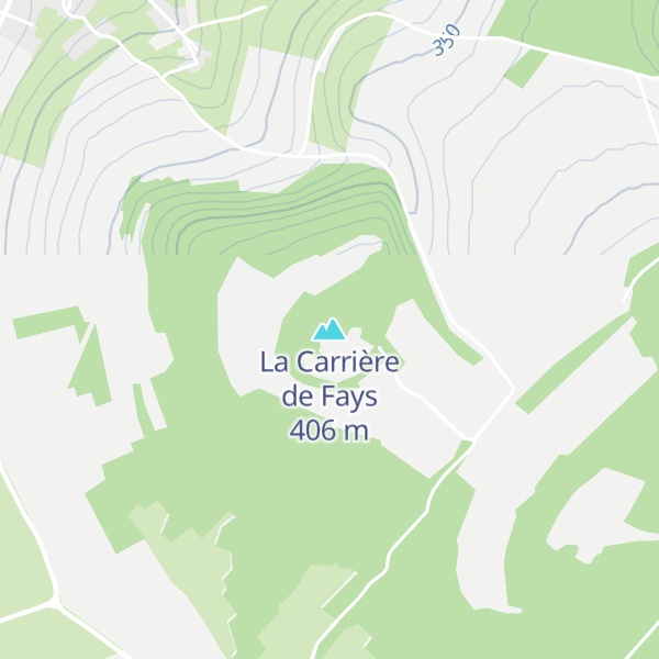 Map of La Carrière de Fays