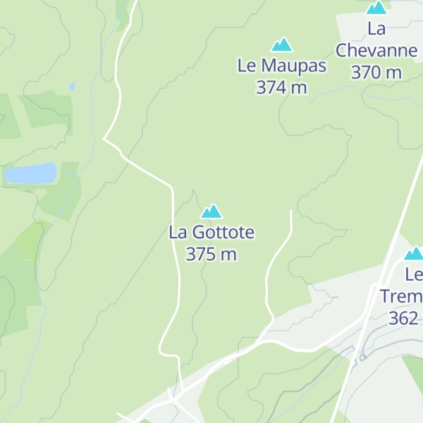 Map of La Gottote
