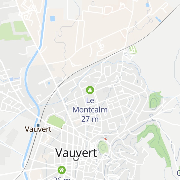 Map of Le Montcalm