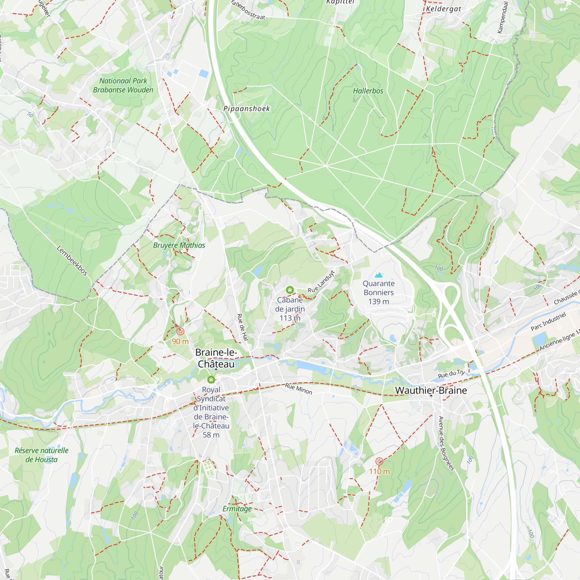 Cabane de jardin map