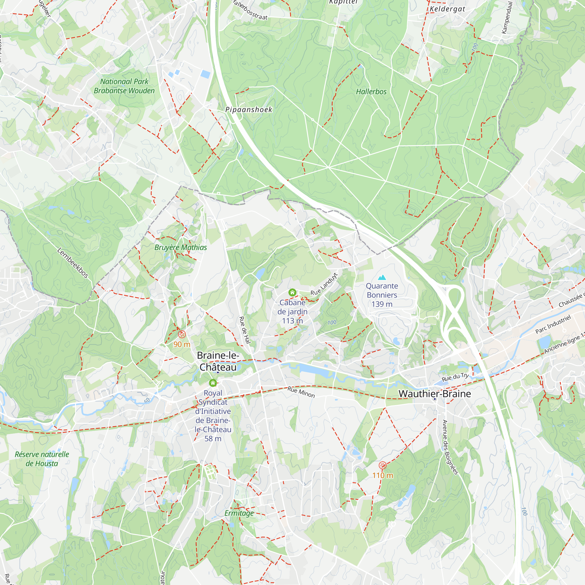 Cabane de jardin map