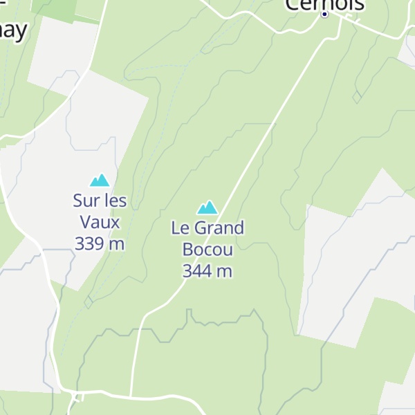 Map of Le Grand Bocou