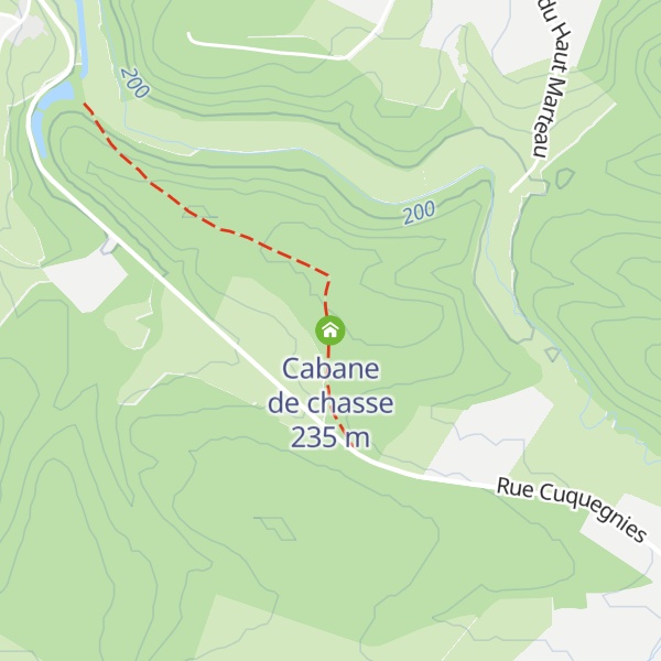 Map of Cabane de chasse
