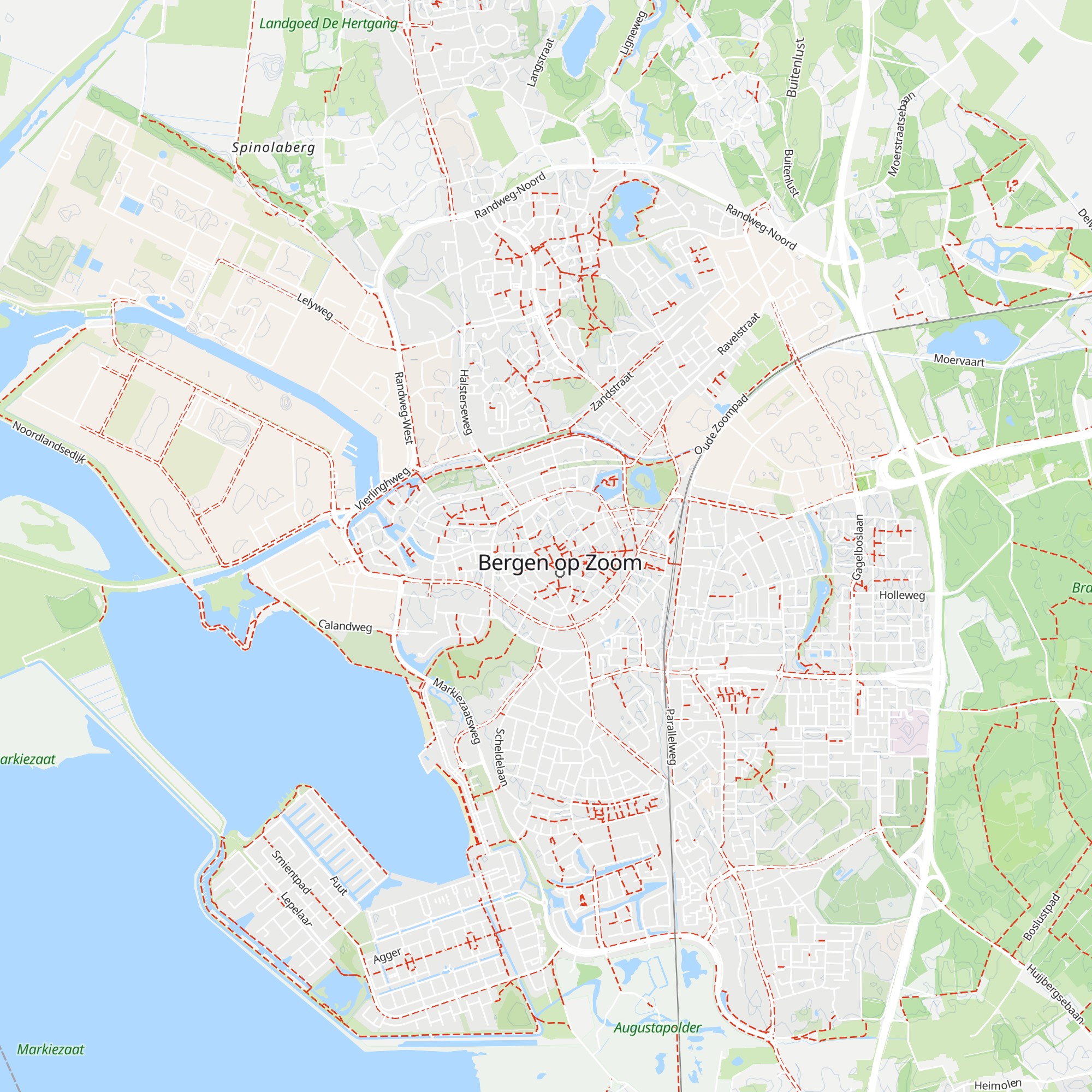 VVV Brabantse Wal map