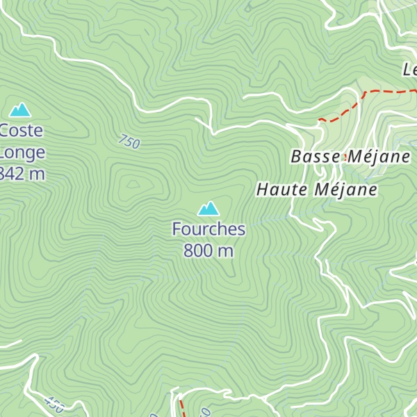 Map of Fourches