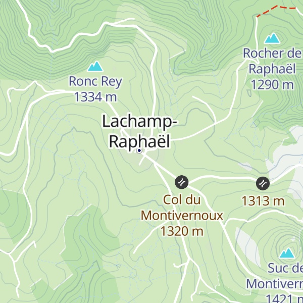Map of Gîte d'étape Béthel