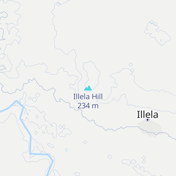 Map of Illela Hill