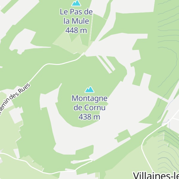 Map of Montagne de Cornu