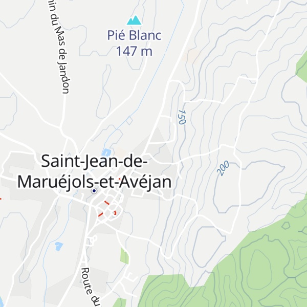 Map of Gîtes de la guinguette