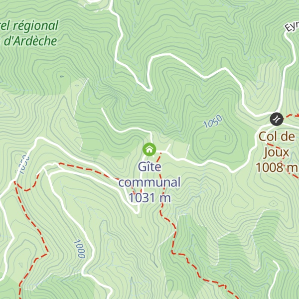 Map of Gîte communal