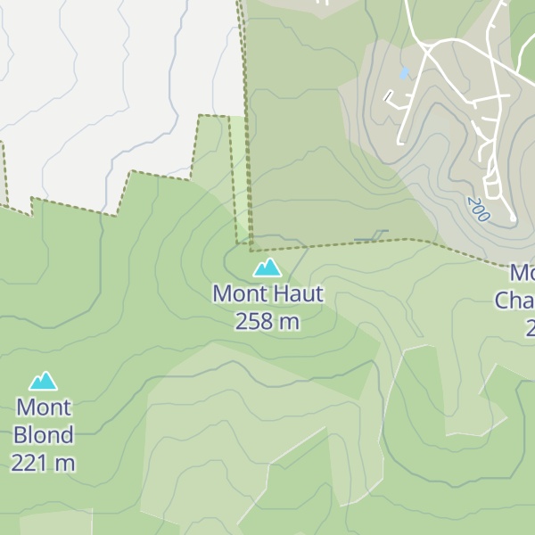 Map of Mont Haut