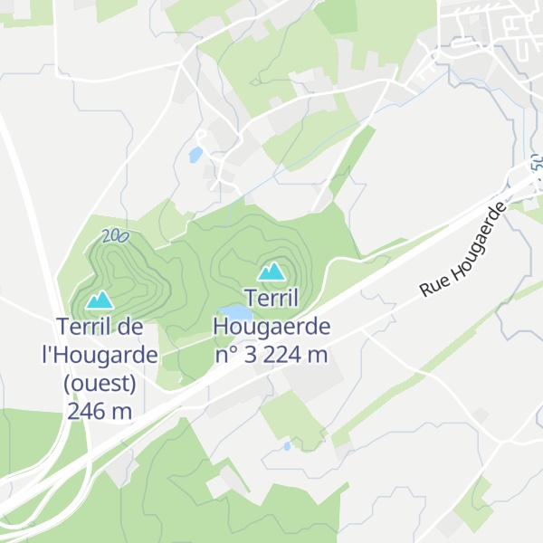 Map of Terril Hougaerde n° 3