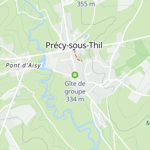Map of Gîte de groupe