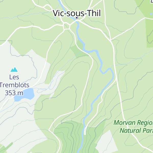 Map of La Bergerie