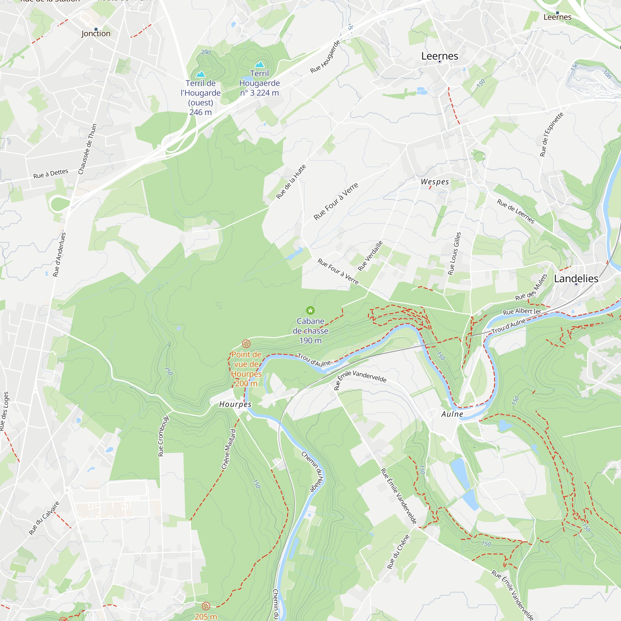 Cabane de chasse map