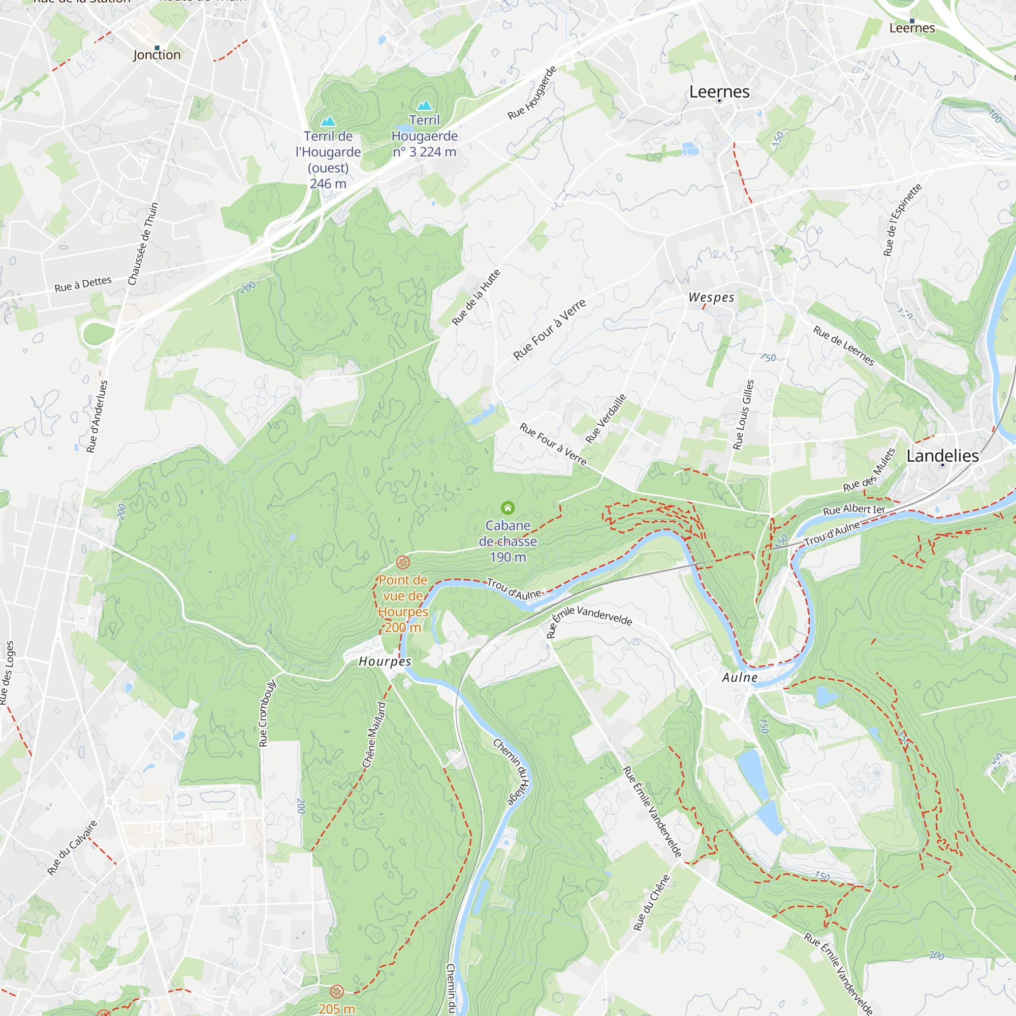Cabane de chasse map