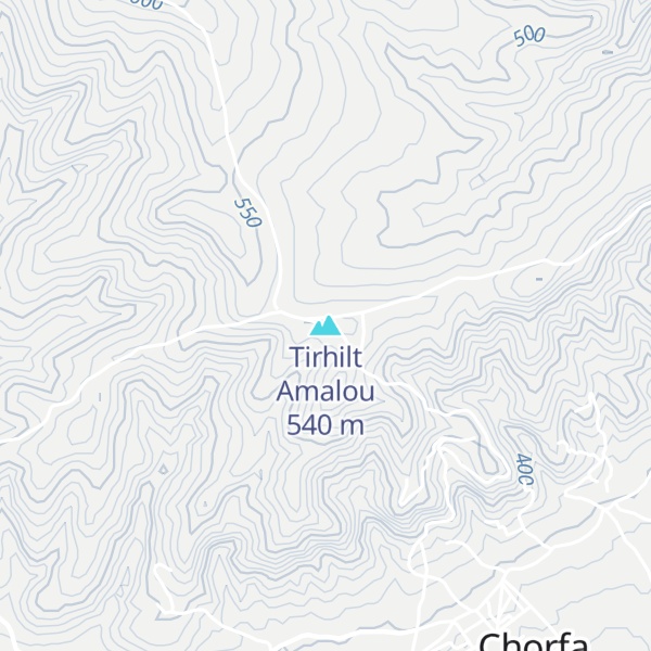 Map of Tirhilt Amalou