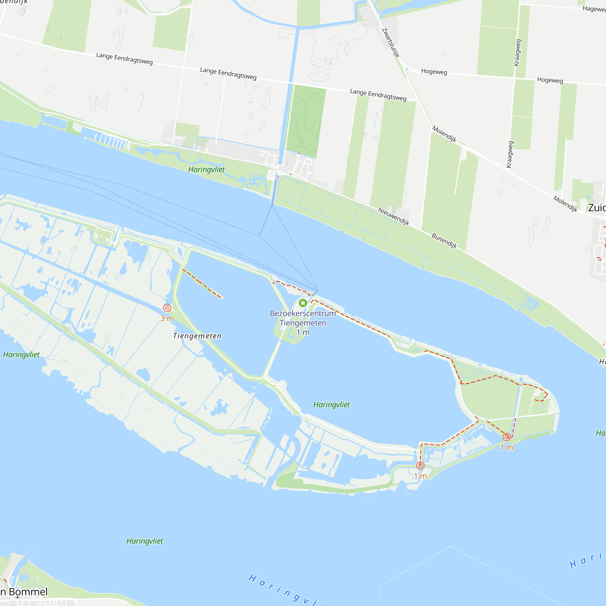 Bezoekerscentrum Tiengemeten map