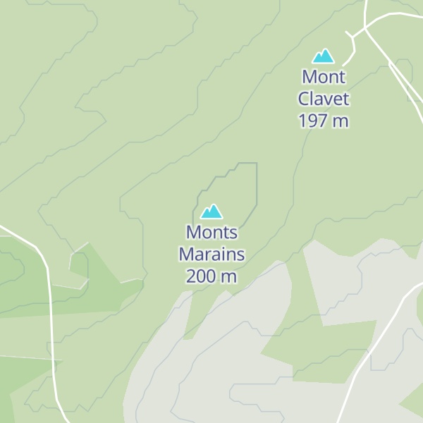 Map of Monts Marains