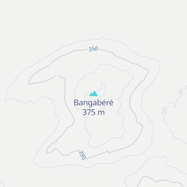 Map of Bangabéré