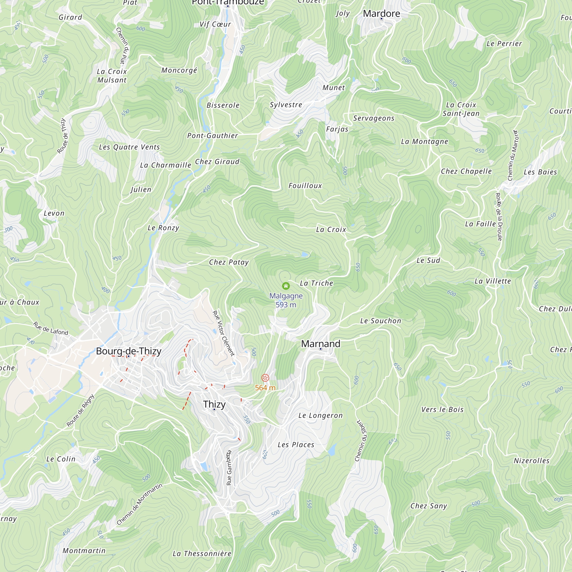 Malgagne map