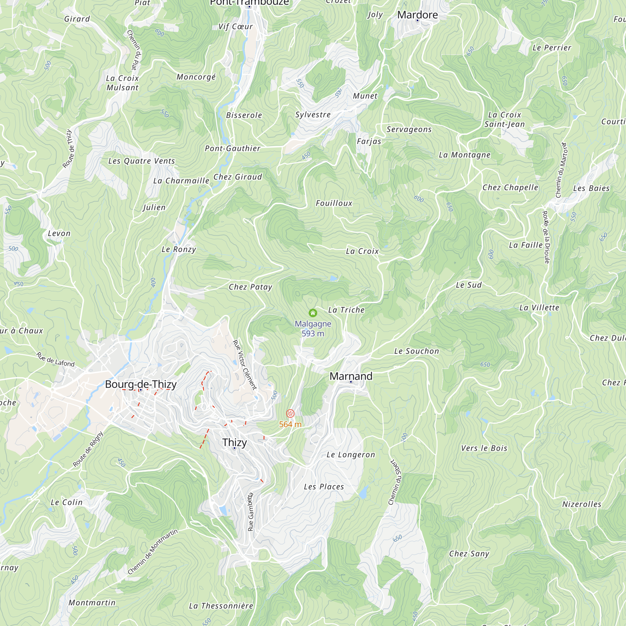 Malgagne map