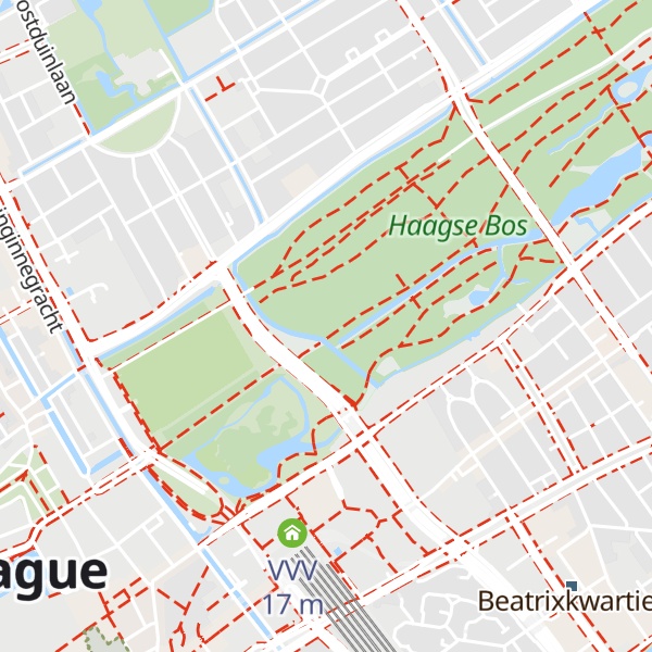 Map of Oude Mannenberg