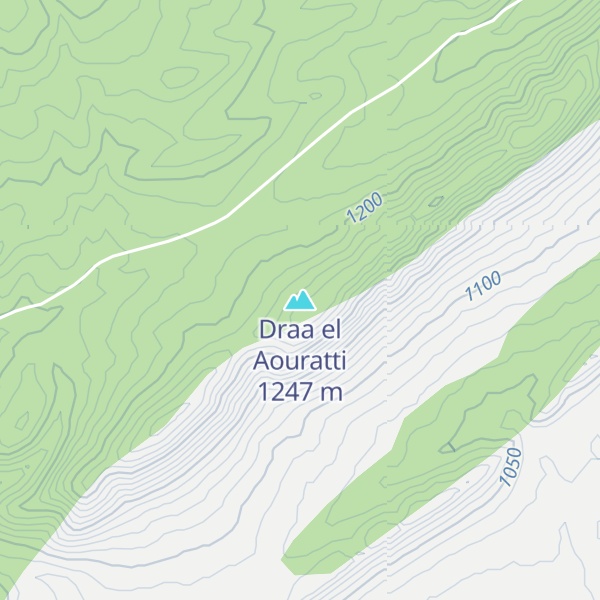 Map of Draa el Aouratti