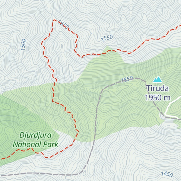Map of Tizi i-buwal