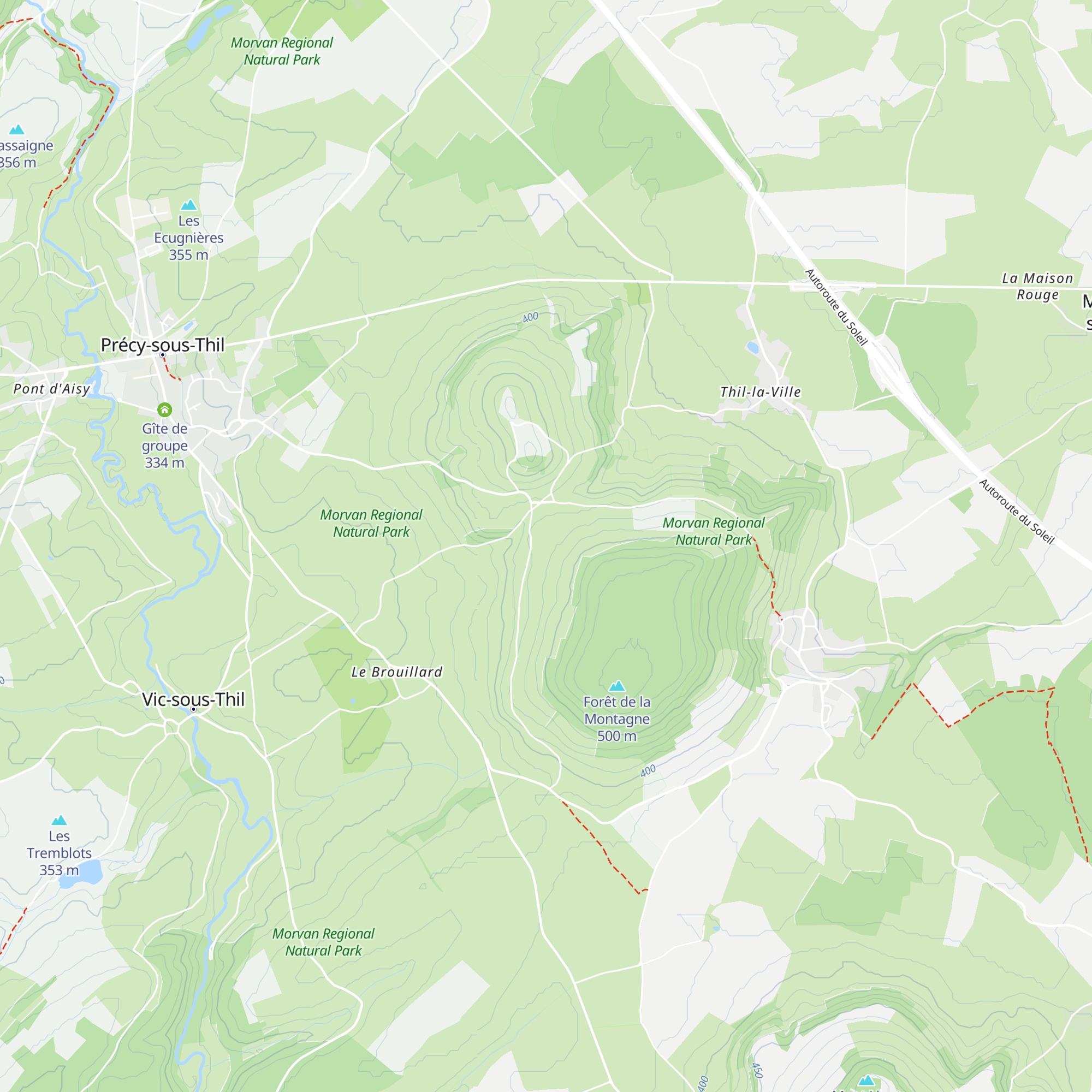 Cabane de chasse map