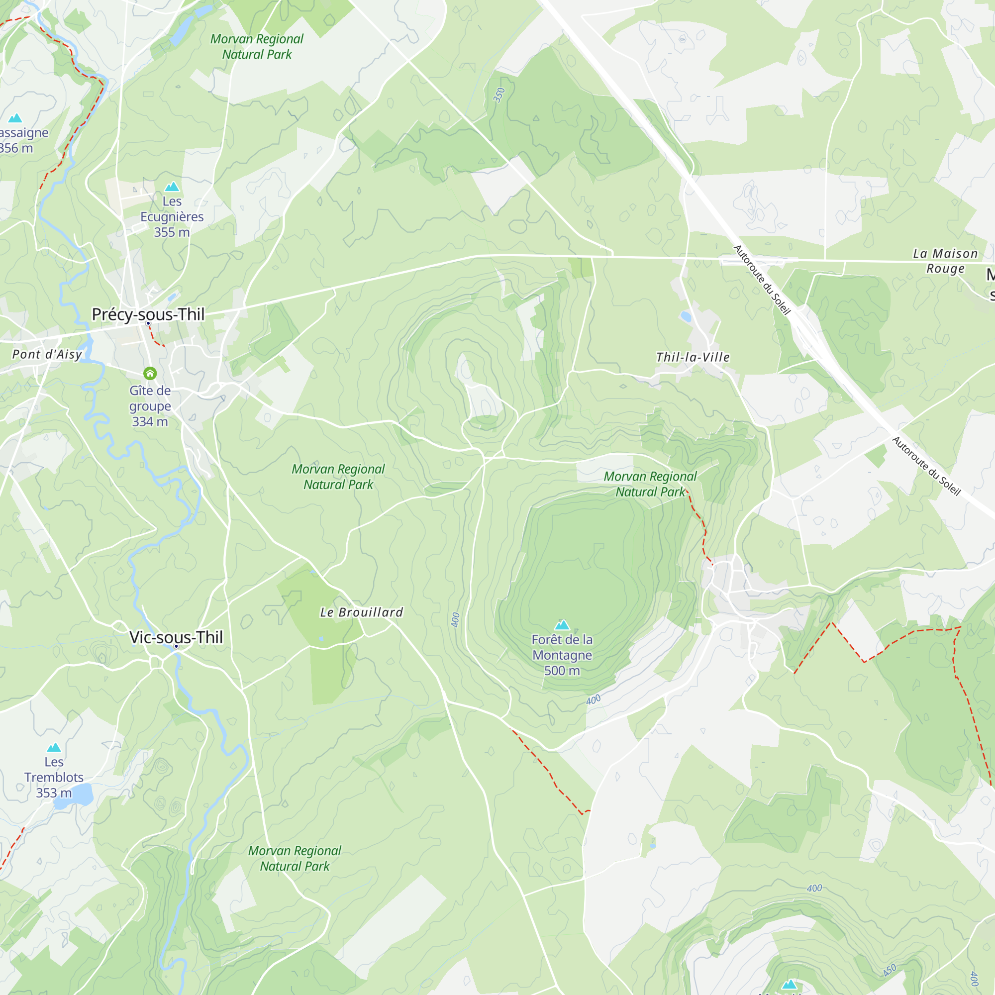 Cabane de chasse map