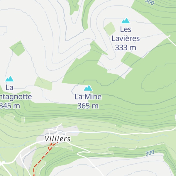 Map of La Mine