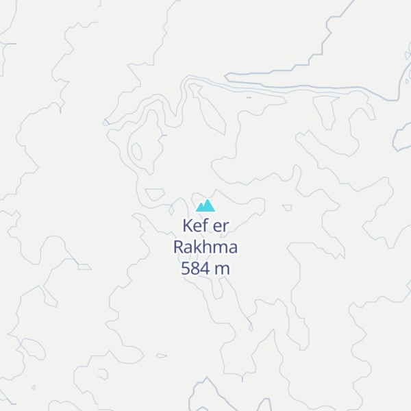 Map of Kef er Rakhma